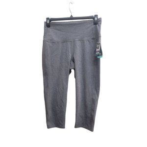 Women's Active-Wear Capri Bottoms - MTA Sports Gray L Large
